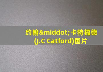 约翰·卡特福德(J.C Catford)图片